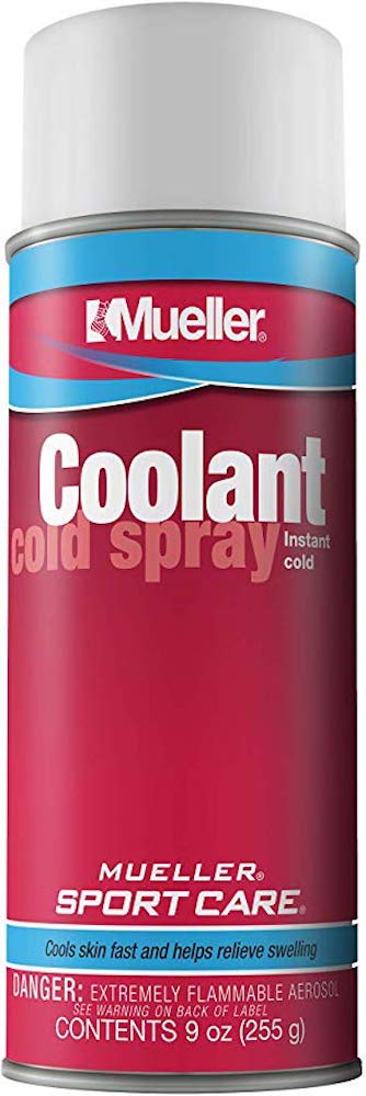 MUELLER Coolant Cold Spray 9 oz | Instant Pain Relief for Athletes | Ideal for Sports Injuries | Fast-Acting Formula