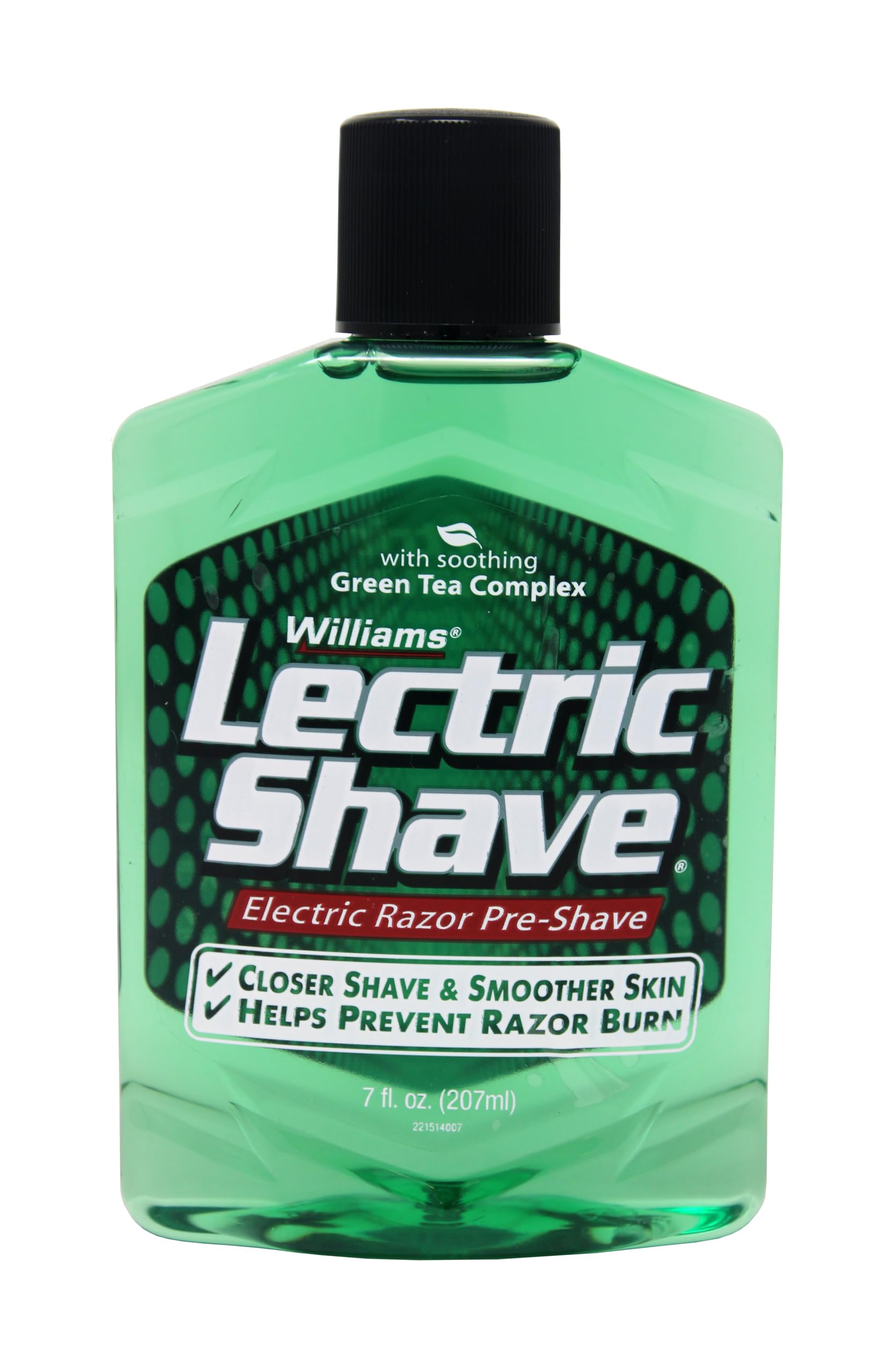 Williams Lectric Shave Electric Razor - Original Pre-Shave 7 Oz - Compact Design for Men - Enhances Shave Comfort - Amaz