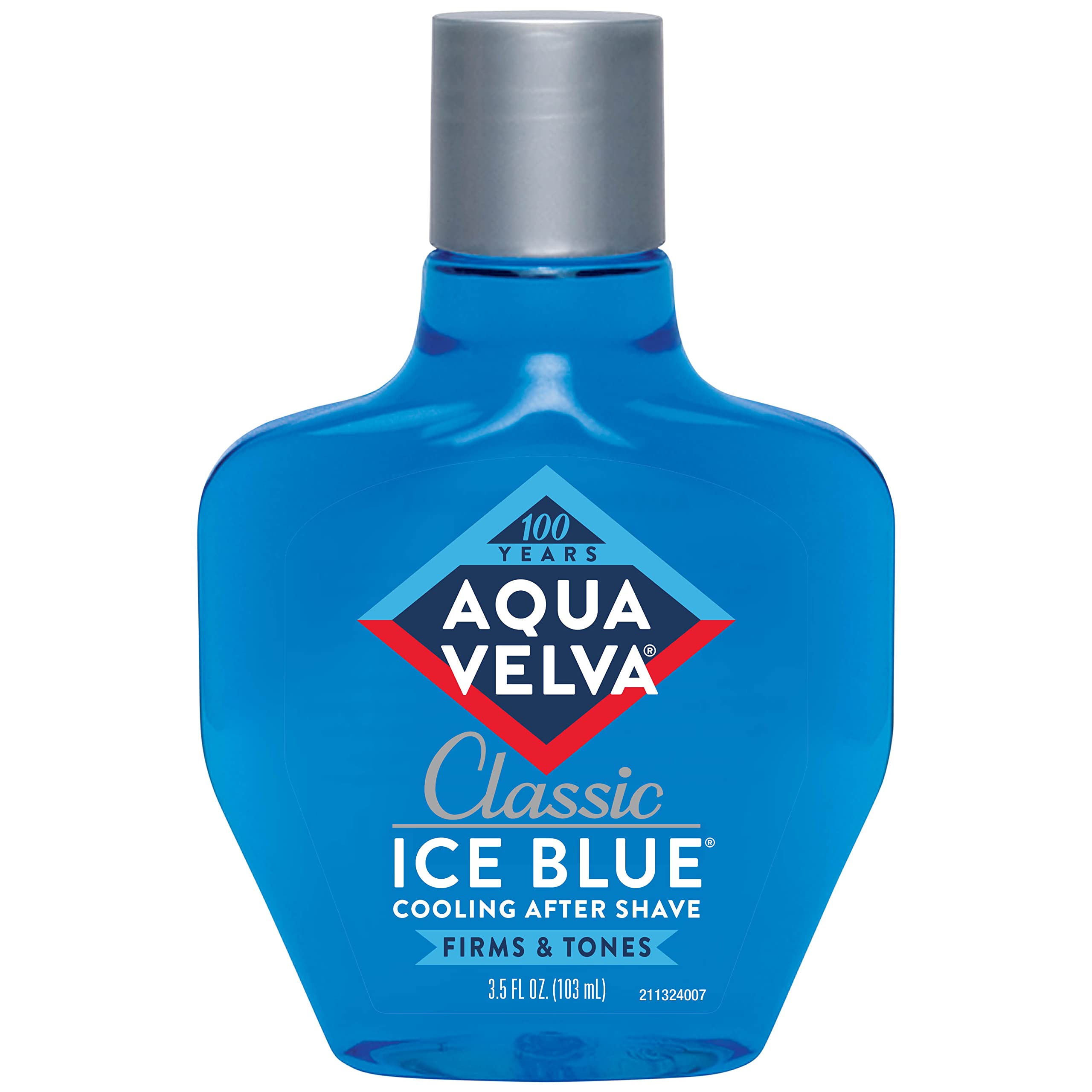 Aqua Velva Ice Blue Aftershave for Men - Soothing Formula for Post-Shave Care - Ideal for Daily Use - Refreshing and Coo
